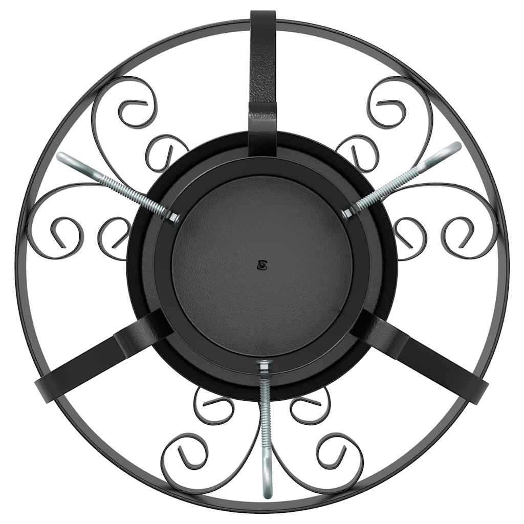 Kalėdų Eglutės Stovas Juoda 40 x 40 x 21 cm Plienas