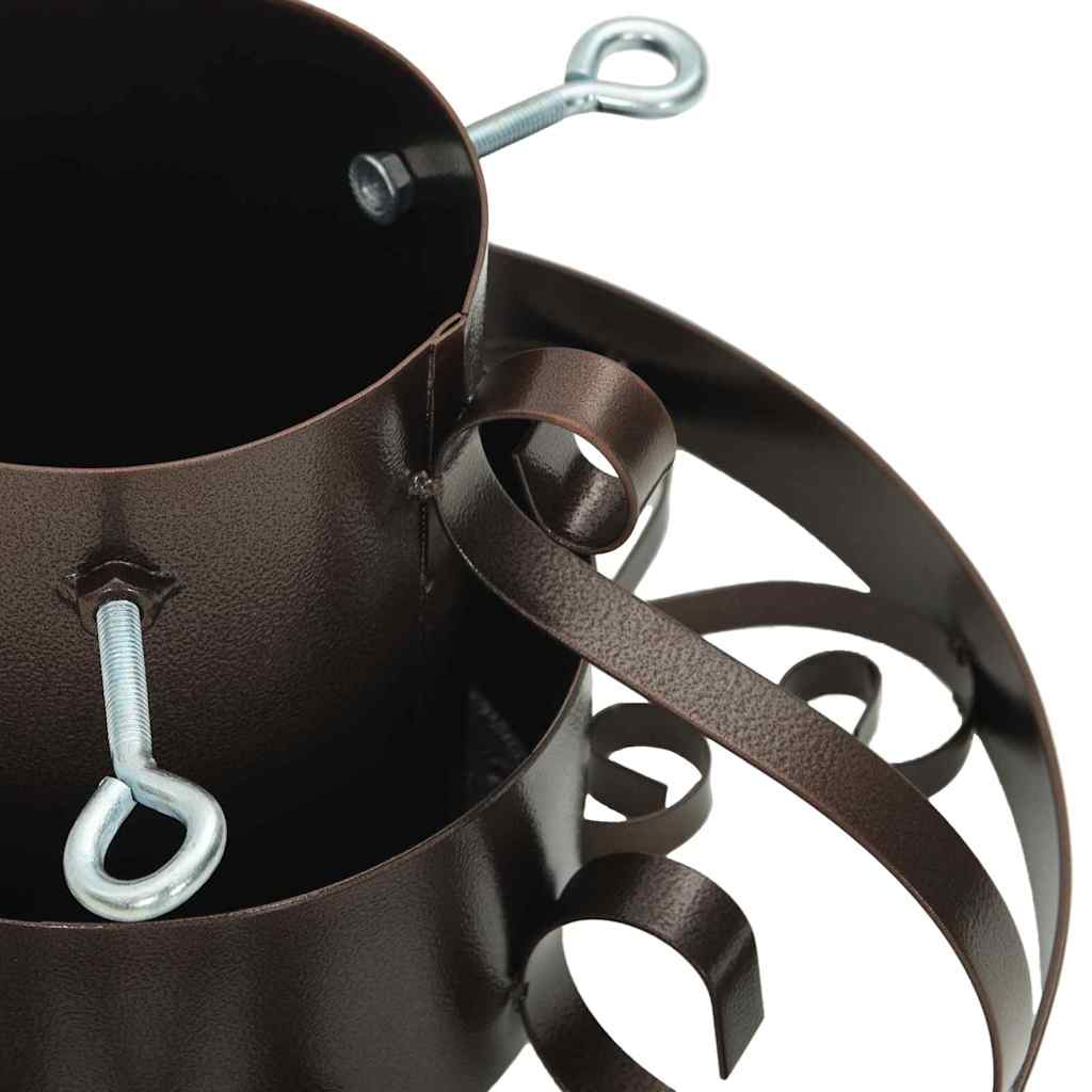 Kalėdų Eglutės Stovas Antikinė varis 40 x 40 x 20.5 cm Plienas