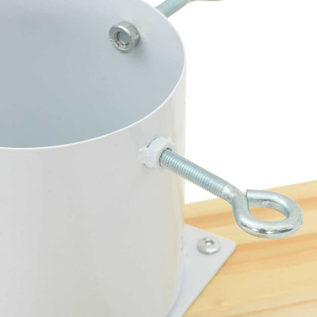 Kalėdų Eglutės Stovas 1.73 Balta 50 x 50 x 16 cm