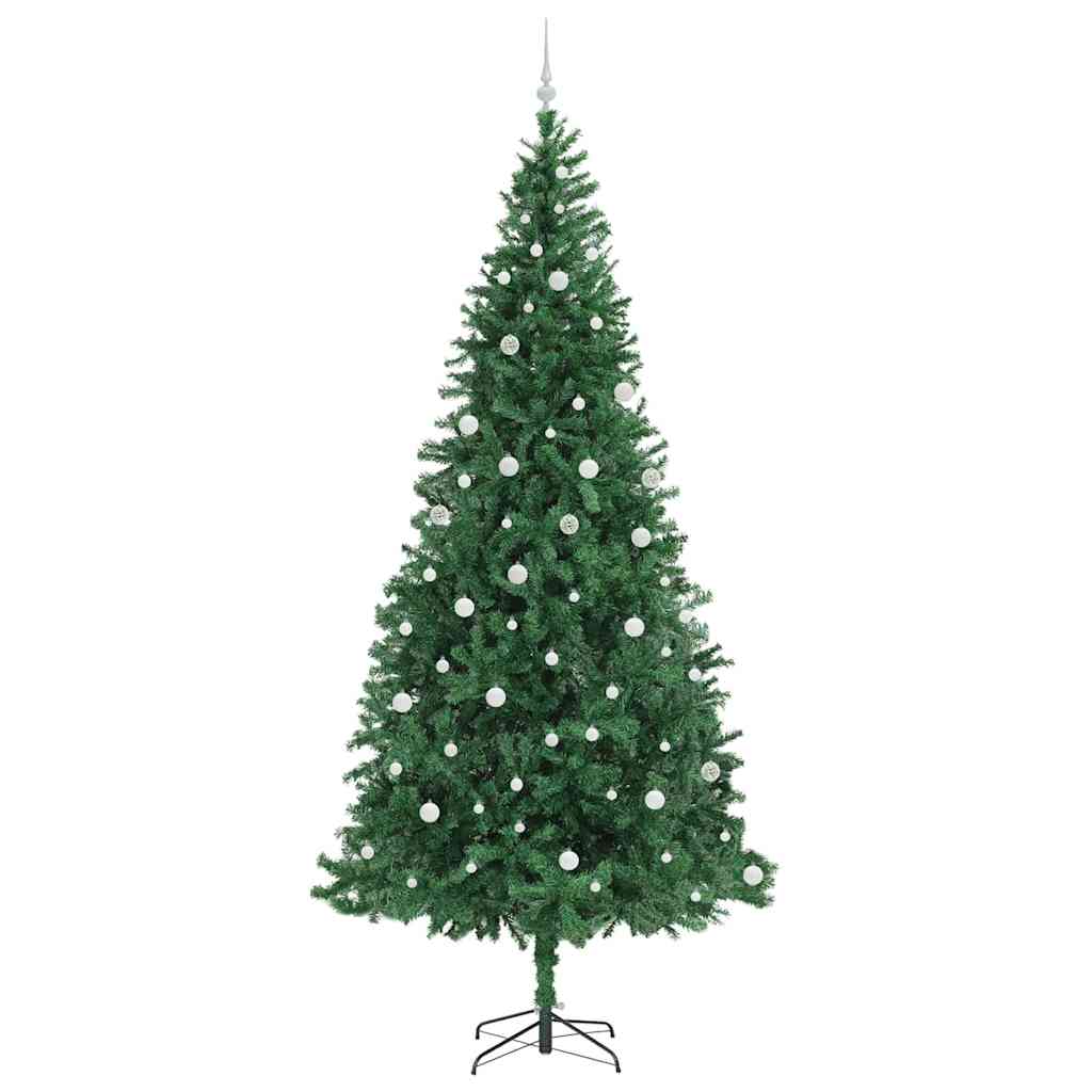 Dirbtinė Kalėdų eglutė Žalia 300 cm PVC ir Metalas ir Plastikas