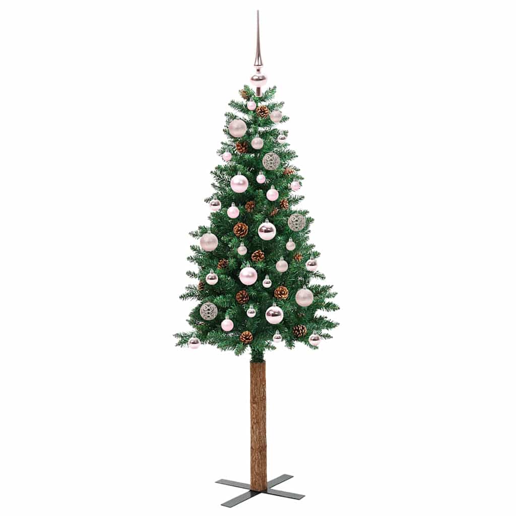 Lieknas Kalėdų eglutė Žalia 150 cm PVC ir kietasis pušų medis