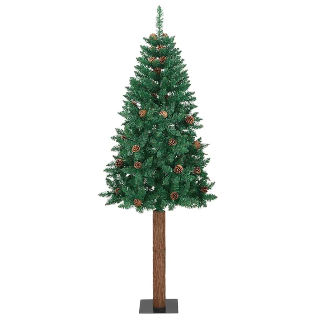 Lieknas Kalėdų eglutė Žalia 210 cm PVC ir kietasis pušų medis