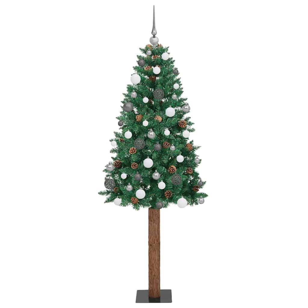 Tieva Ziemassvētku eglīte Zaļa 210 cm PVC un cietkoksnes priede