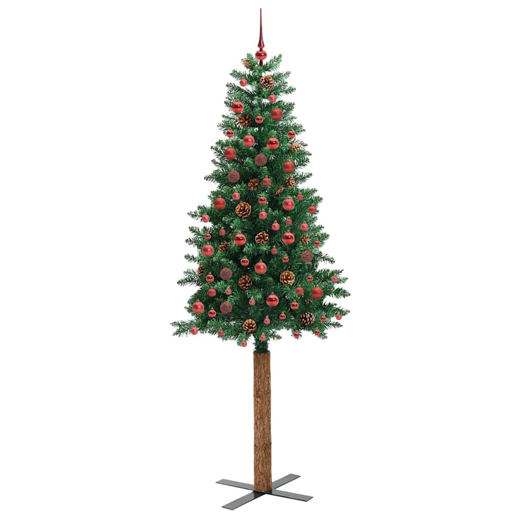 Slim Christmas tree EMBER ARCTIC, Green 210 cm, hard pine