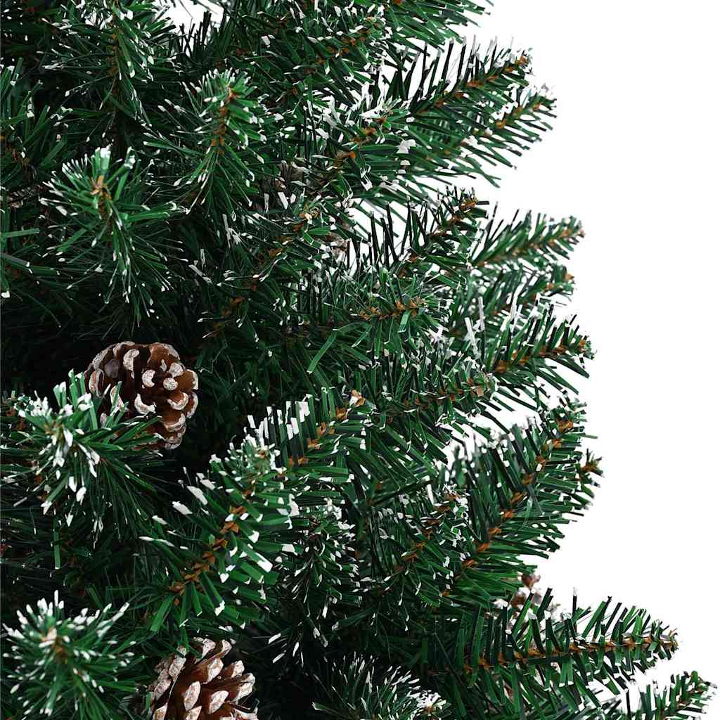 Lieknas Kalėdų eglutė HORIZON PINE, su 150 LED stovu Žalia ir balta 150 cm.