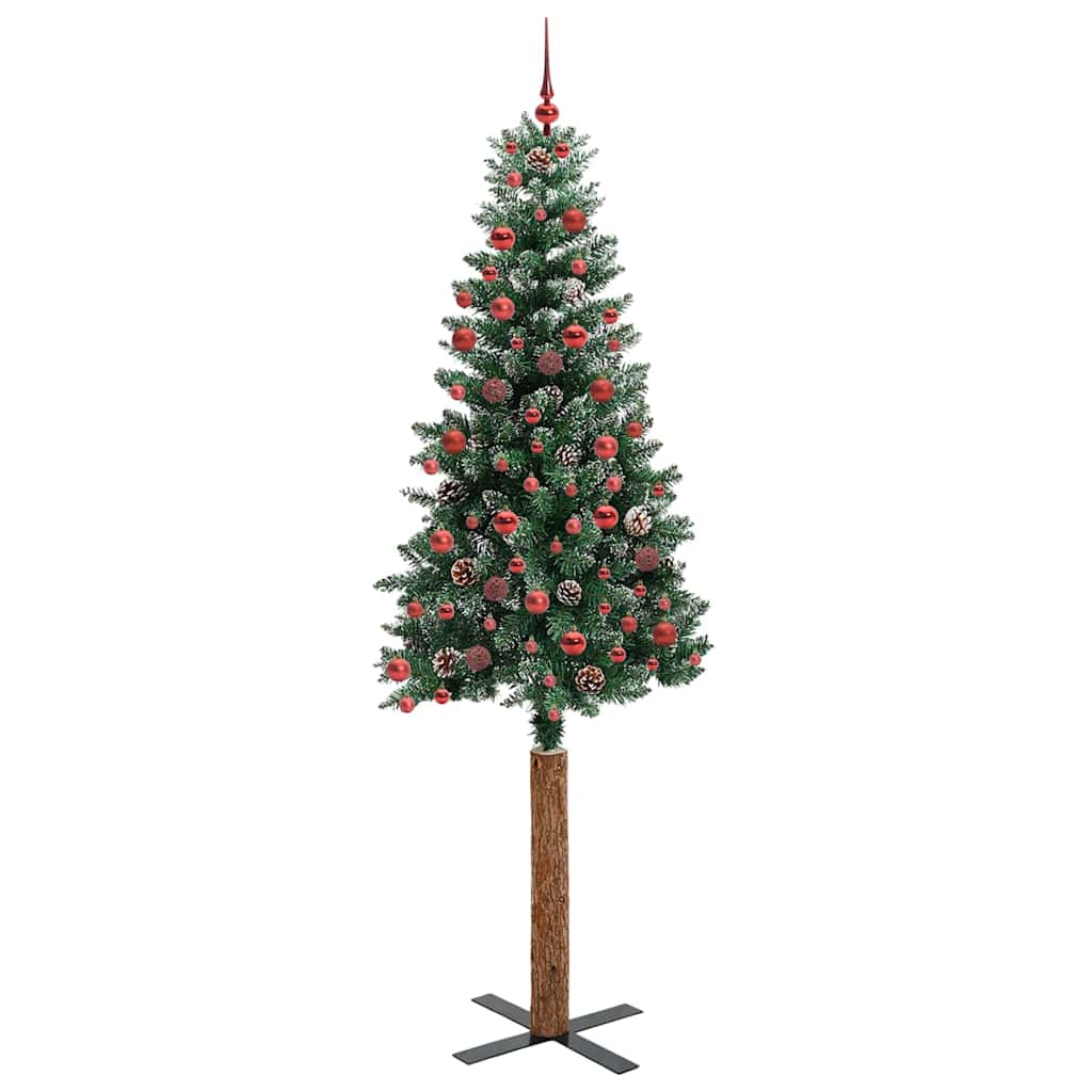 Lieknas Kalėdų eglutė AK PINE, su 300 LED stovu Žalia ir balta 210 cm.