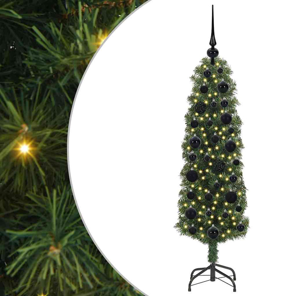 Mākslīgā Ziemassvētku eglīte NORDIC VALE, zaļa, 120 cm, tērauds, plastmasa