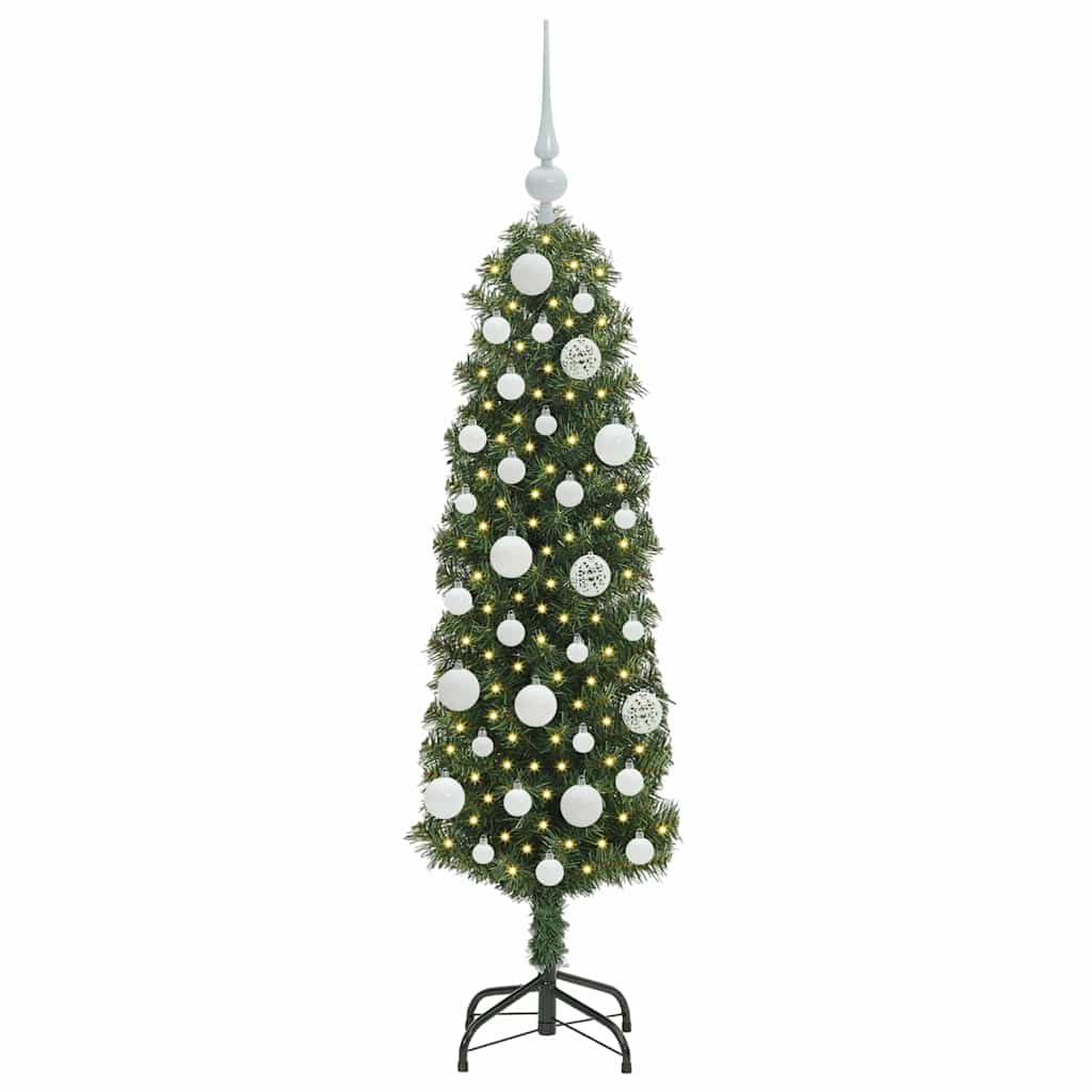 Mākslīgā Ziemassvētku eglīte NORDIC VALE, zaļa 120 cm, tērauds, plastmasa