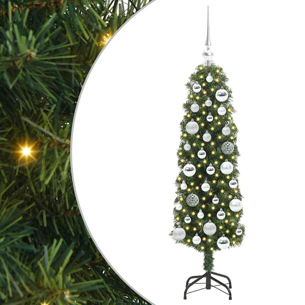 Artificial Christmas Tree Green 120 cm PVC, steel and plastic