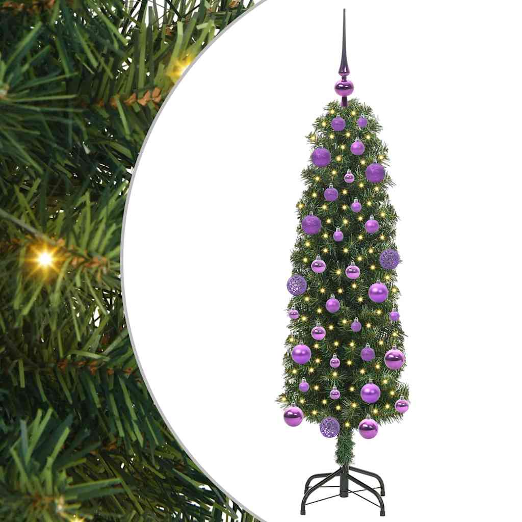 Mākslīgā Ziemassvētku eglīte NORDIC VALE, zaļa 120 cm, tērauds, plastmasa