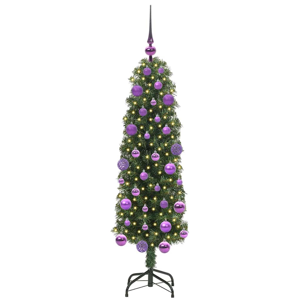 Mākslīgā Ziemassvētku eglīte NORDIC VALE, zaļa 120 cm, tērauds, plastmasa