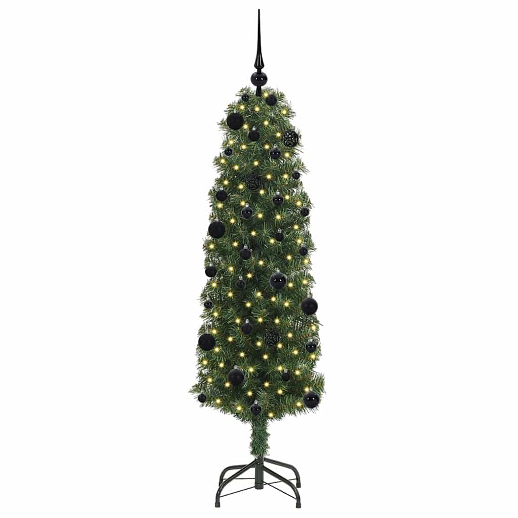Dirbtinė Kalėdų eglutė Žalia 150 cm PVC, plienas ir plastikas