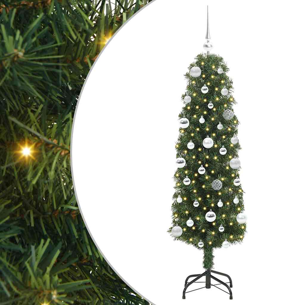 Dirbtinė Kalėdų eglutė Žalia 150 cm PVC, plienas ir plastikas