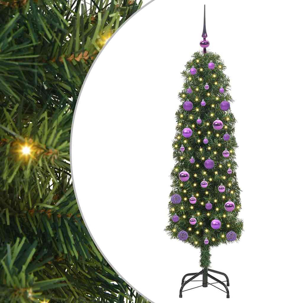 Dirbtinė Kalėdų eglutė Žalia 150 cm PVC, plienas ir plastikas