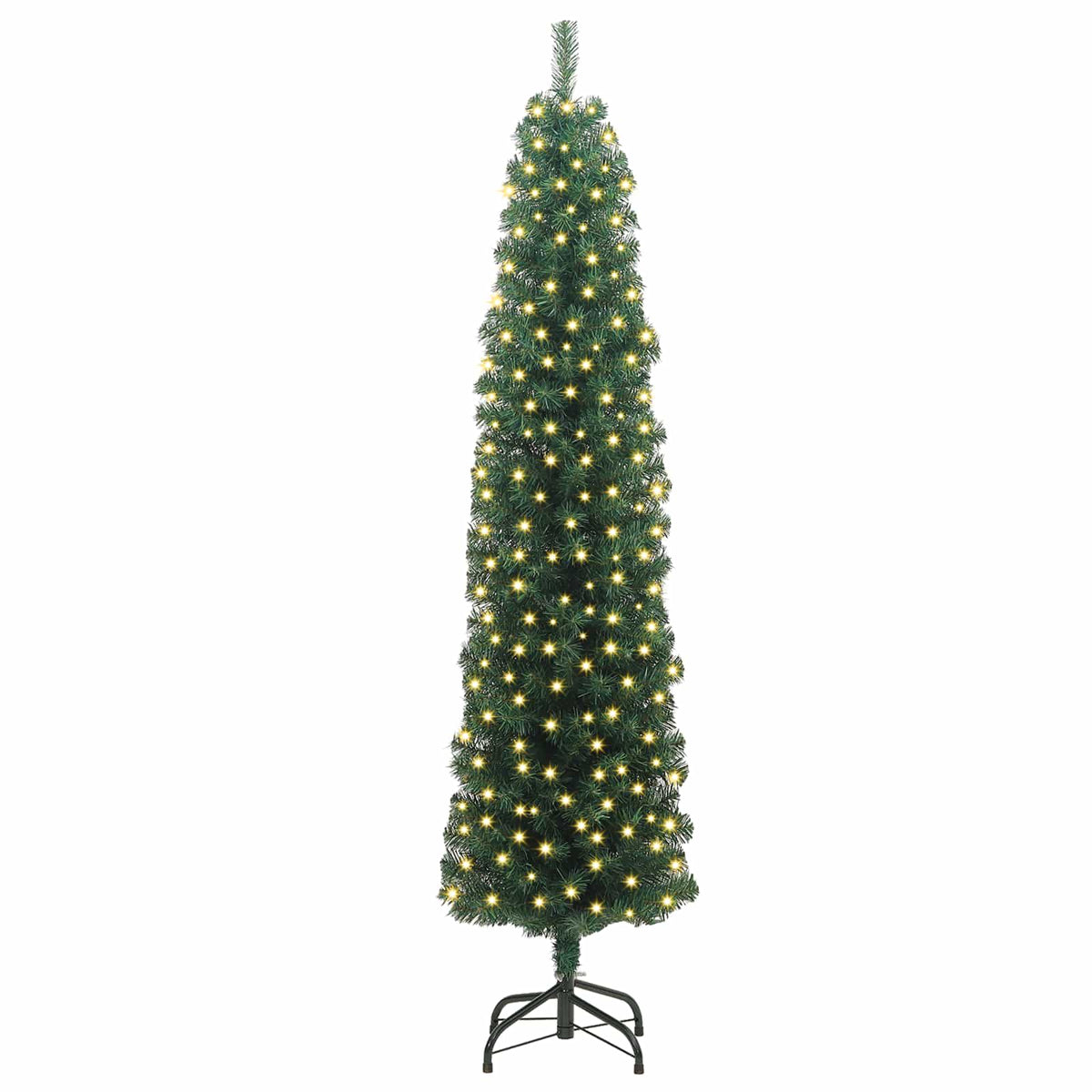 Dirbtinė Kalėdų eglutė Žalia 180 cm PVC, plienas ir plastikas