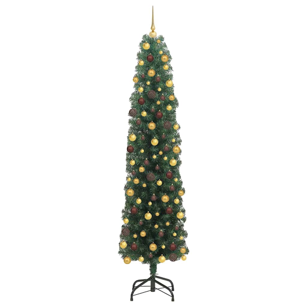 Dirbtinė Kalėdų eglutė Žalia 180 cm PVC, plienas ir plastikas