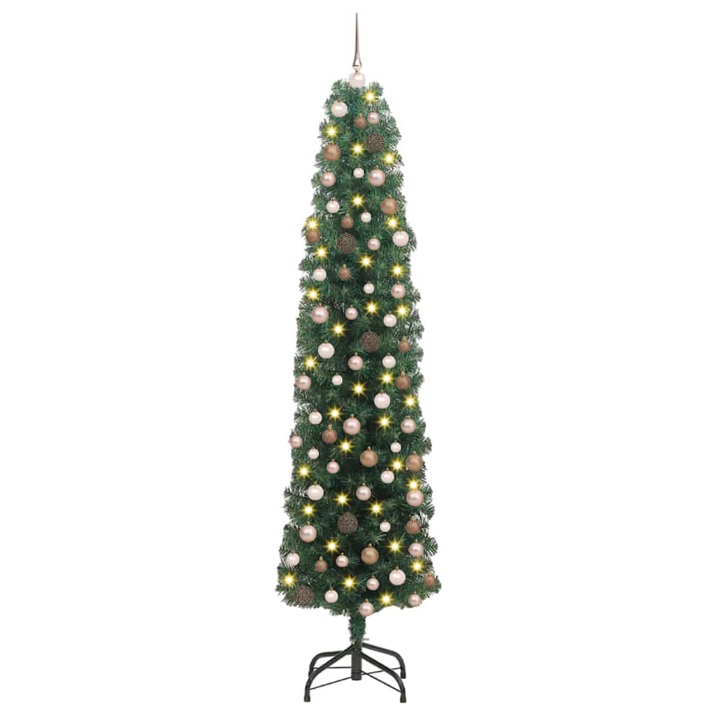 Dirbtinė Kalėdų eglutė Žalia 180 cm PVC, plienas ir plastikas