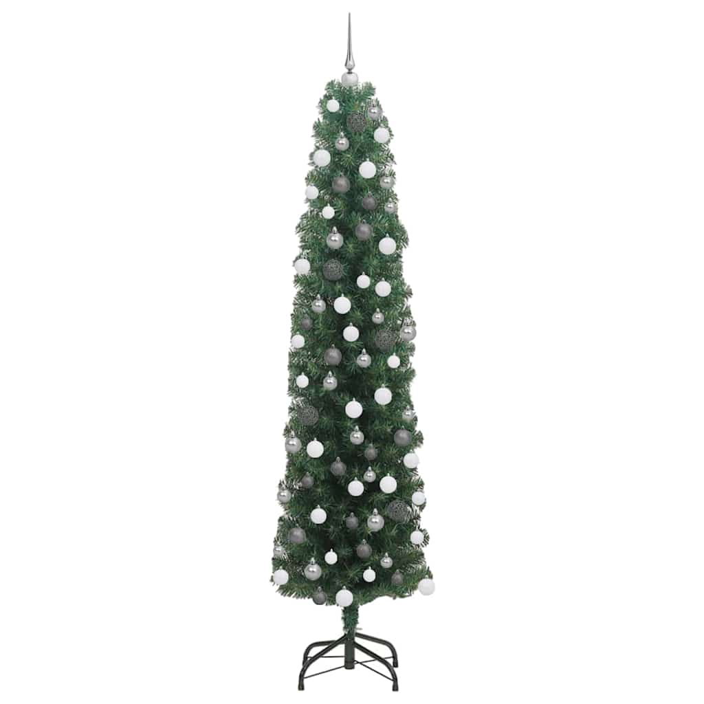 Dirbtinė Kalėdų eglutė Žalia 180 cm PVC, plienas ir plastikas