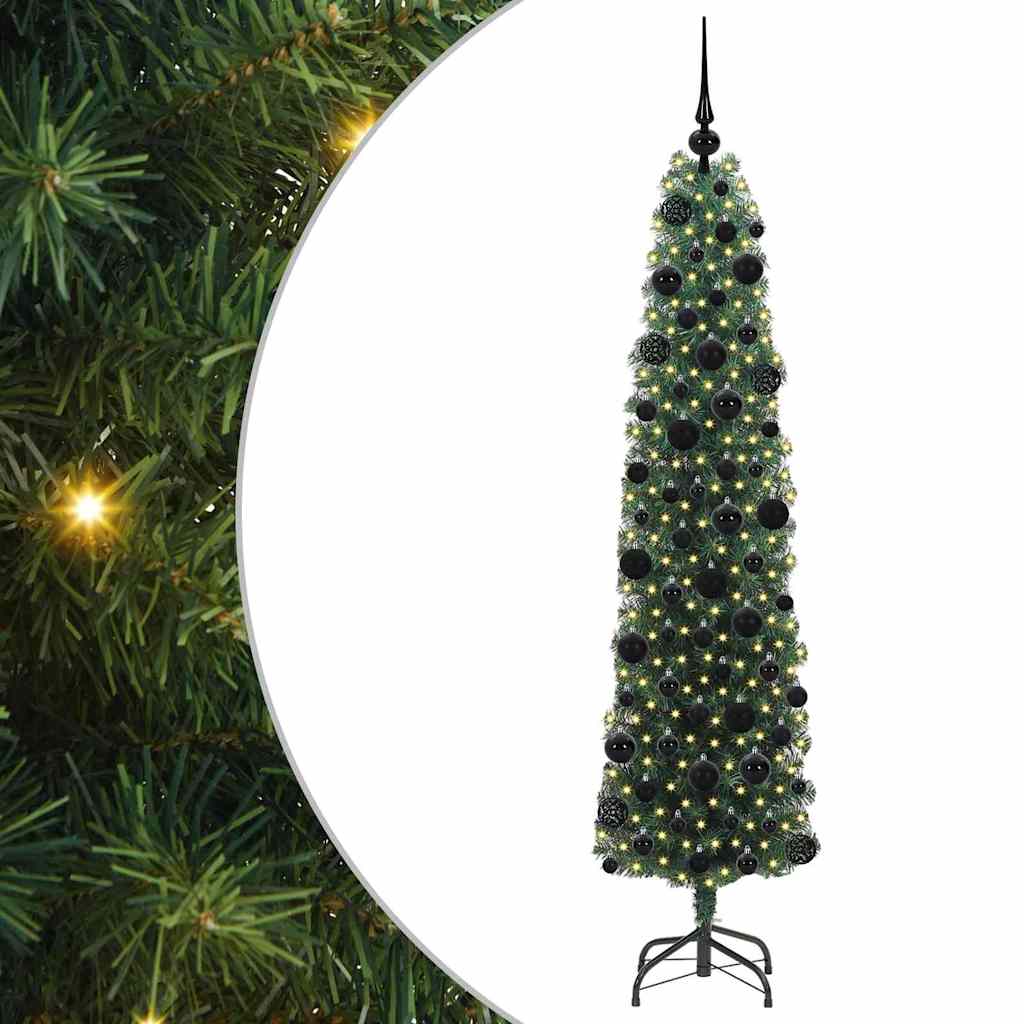 Mākslīgā Ziemassvētku eglīte NORDIC BOREAL, Zaļa 180 cm, tērauds, plastmasa