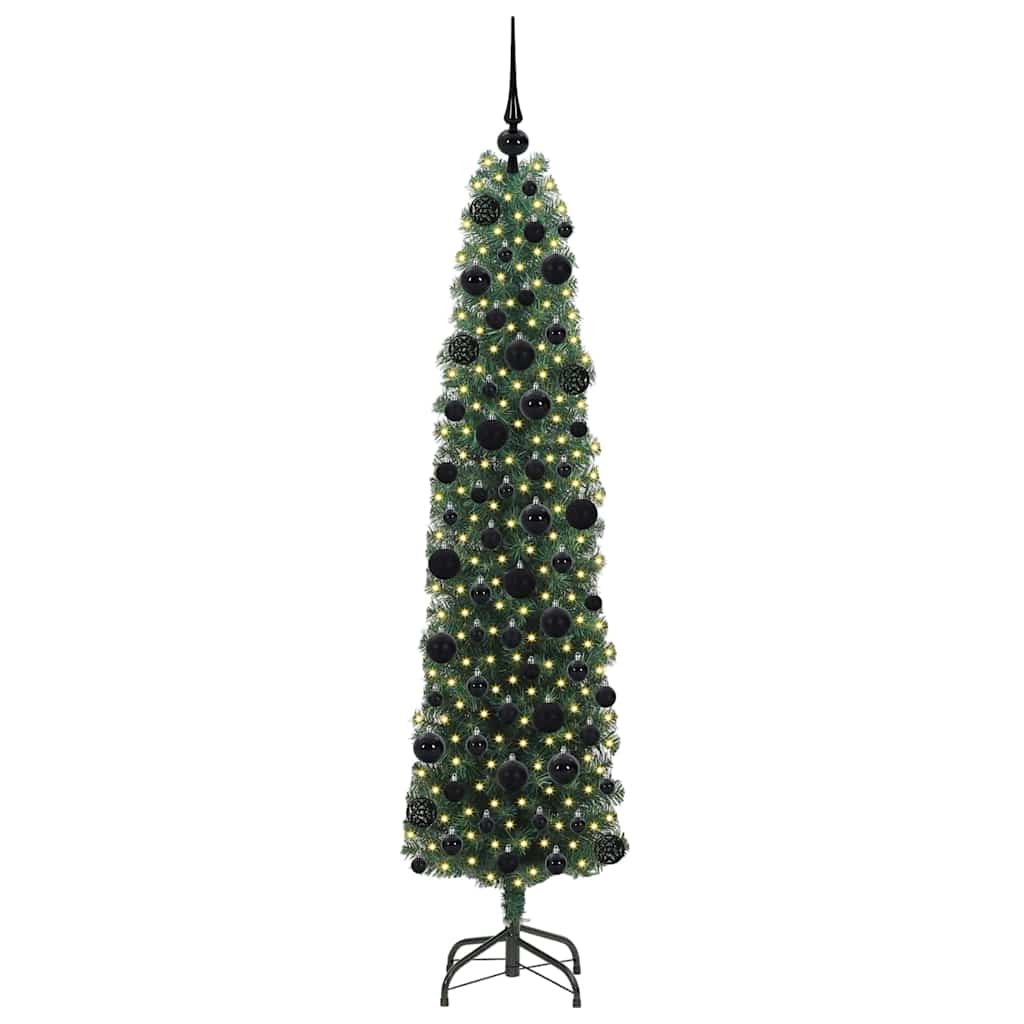 Mākslīgā Ziemassvētku eglīte NORDIC BOREAL, Zaļa 180 cm, tērauds, plastmasa