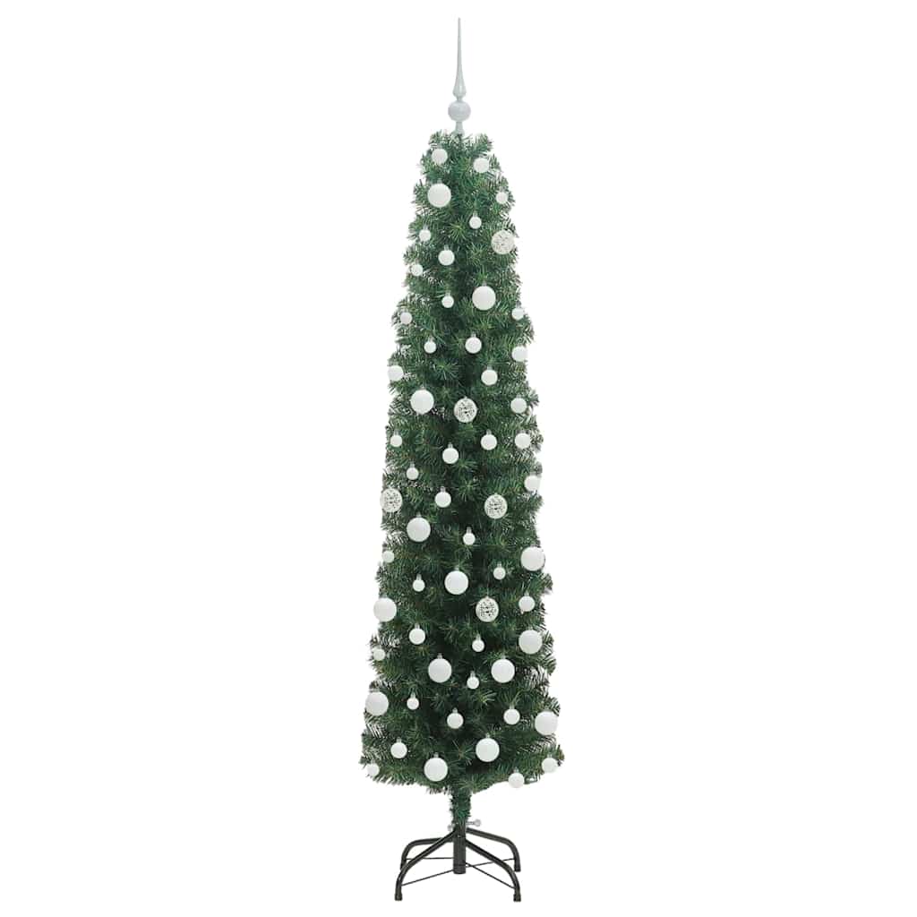 Dirbtinė Kalėdų eglutė Žalia 180 cm PVC, plienas ir plastikas