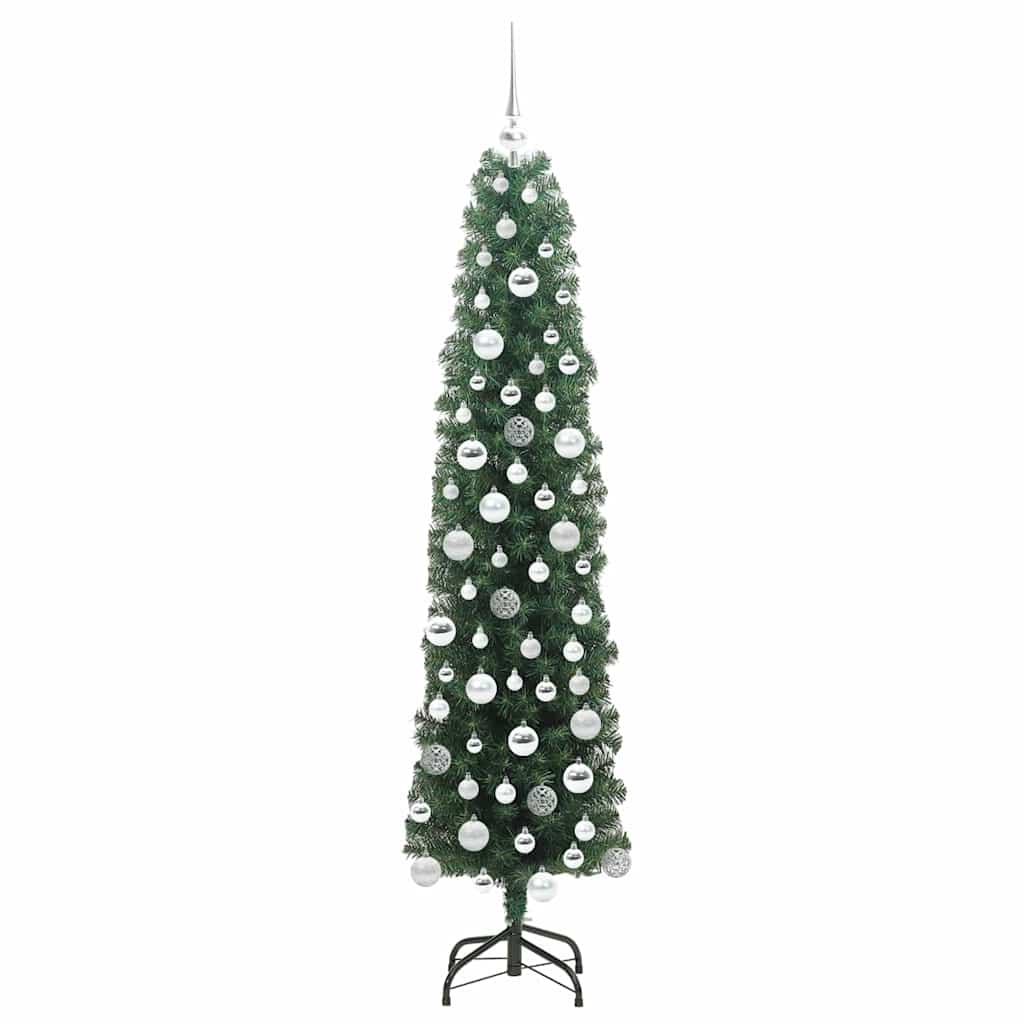 Dirbtinė Kalėdų eglutė Žalia 180 cm PVC, plienas ir plastikas