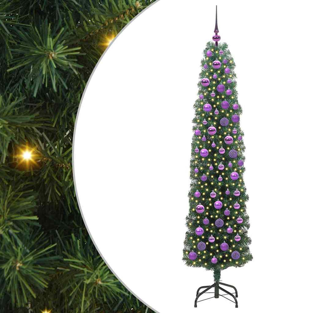 Artificial Christmas Tree NORDIC BOREAL, Green 180 cm, steel, plastic