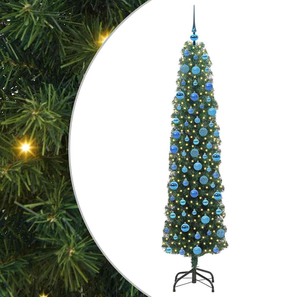 Artificial Christmas tree NORDIC BOREAL, Green 180 cm., steel, plastic