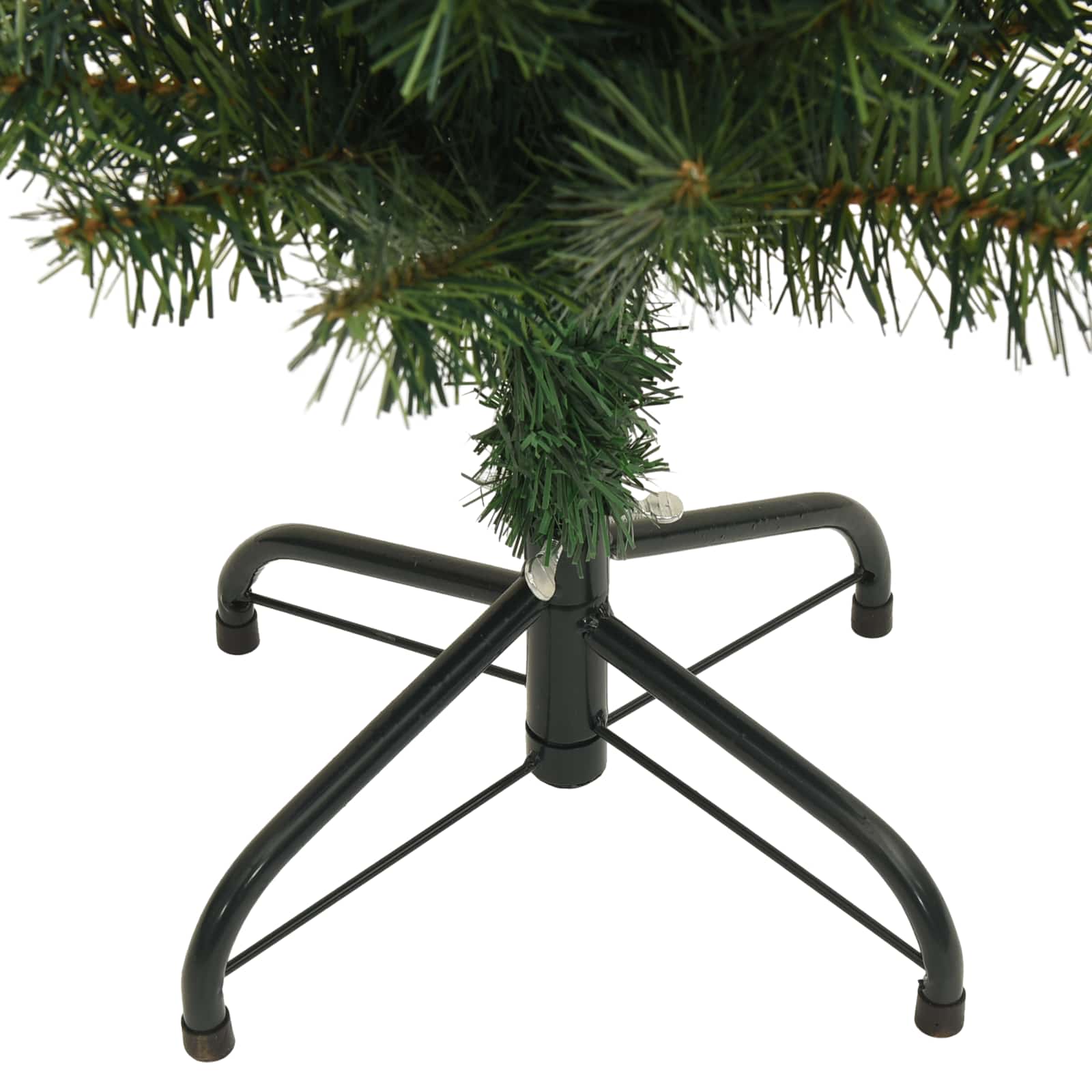 Dirbtinė Kalėdų eglutė Žalia 210 cm PVC, plienas ir plastikas