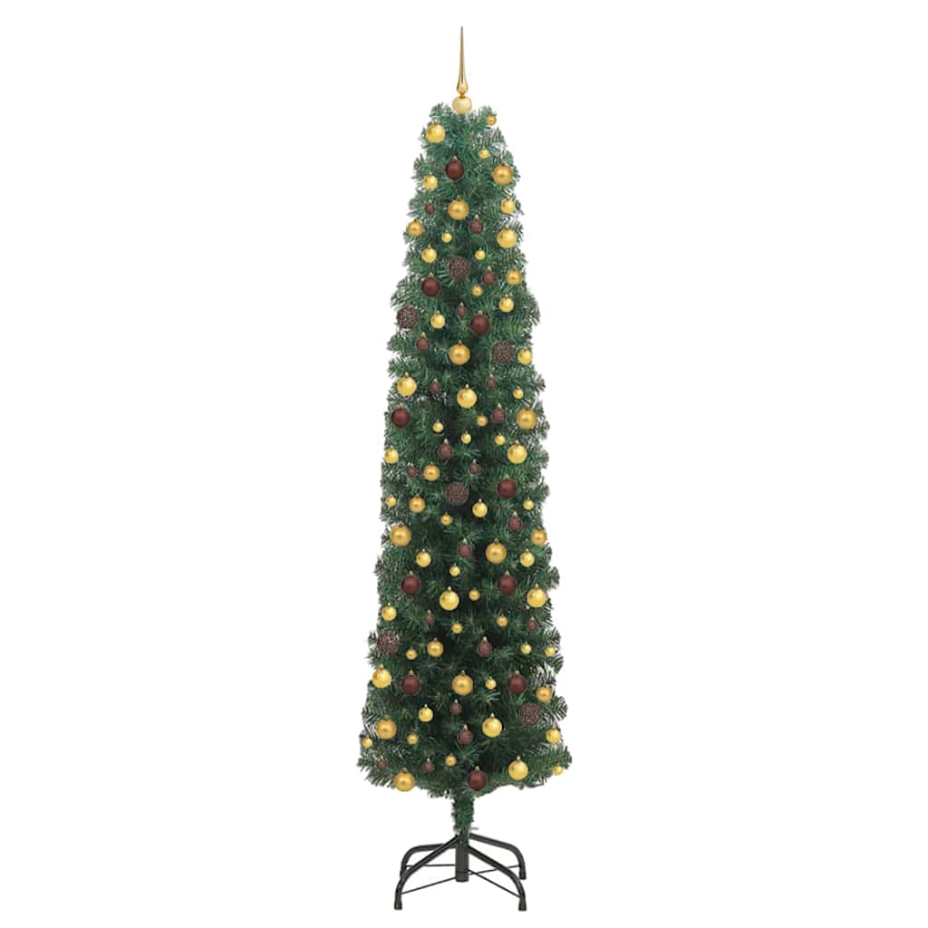 Dirbtinė Kalėdų eglutė Žalia 210 cm PVC, plienas ir plastikas