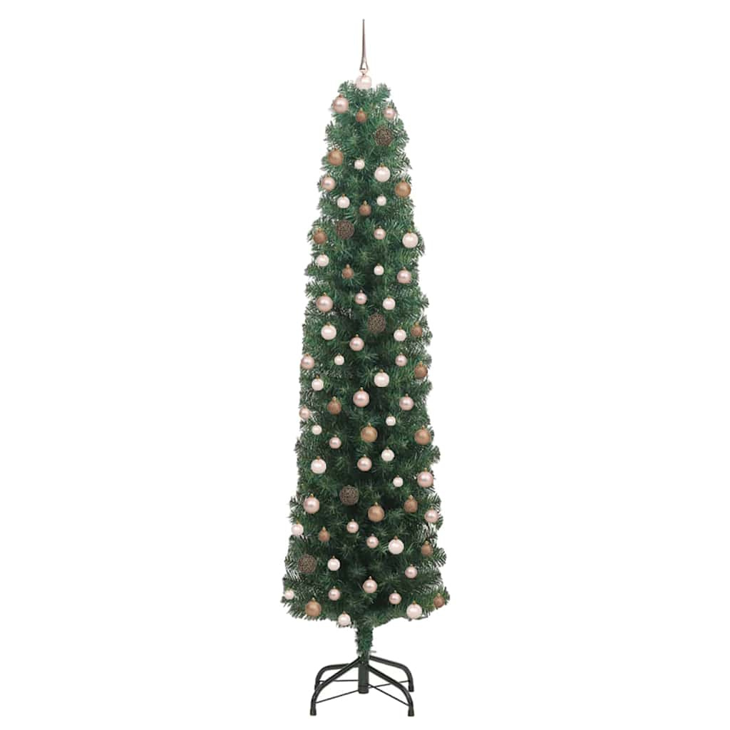 Dirbtinė Kalėdų eglutė Žalia 210 cm PVC, plienas ir plastikas