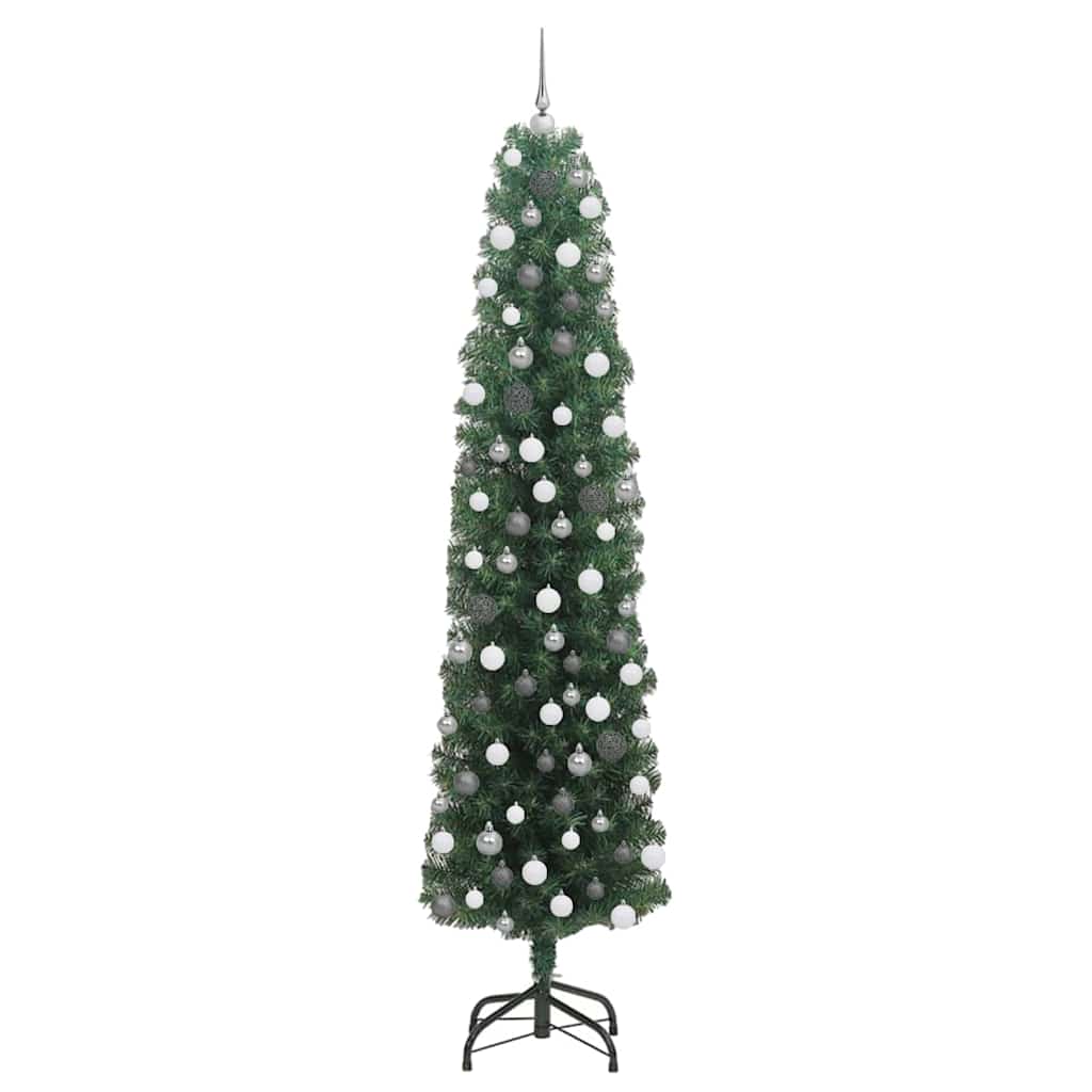 Dirbtinė Kalėdų eglutė Žalia 210 cm PVC, plienas ir plastikas