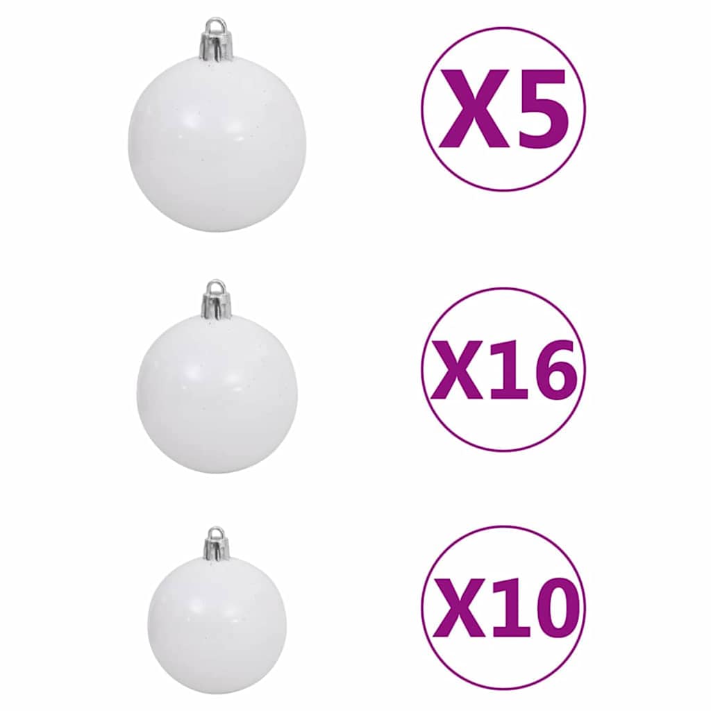 Dirbtinė Kalėdų eglutė Žalia 210 cm PVC, plienas ir plastikas