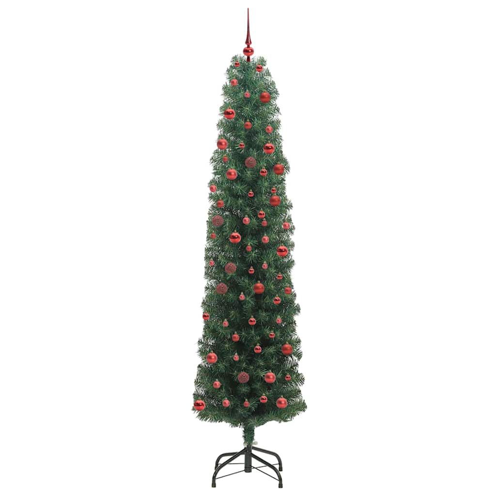 Dirbtinė Kalėdų eglutė Žalia 210 cm PVC, plienas ir plastikas