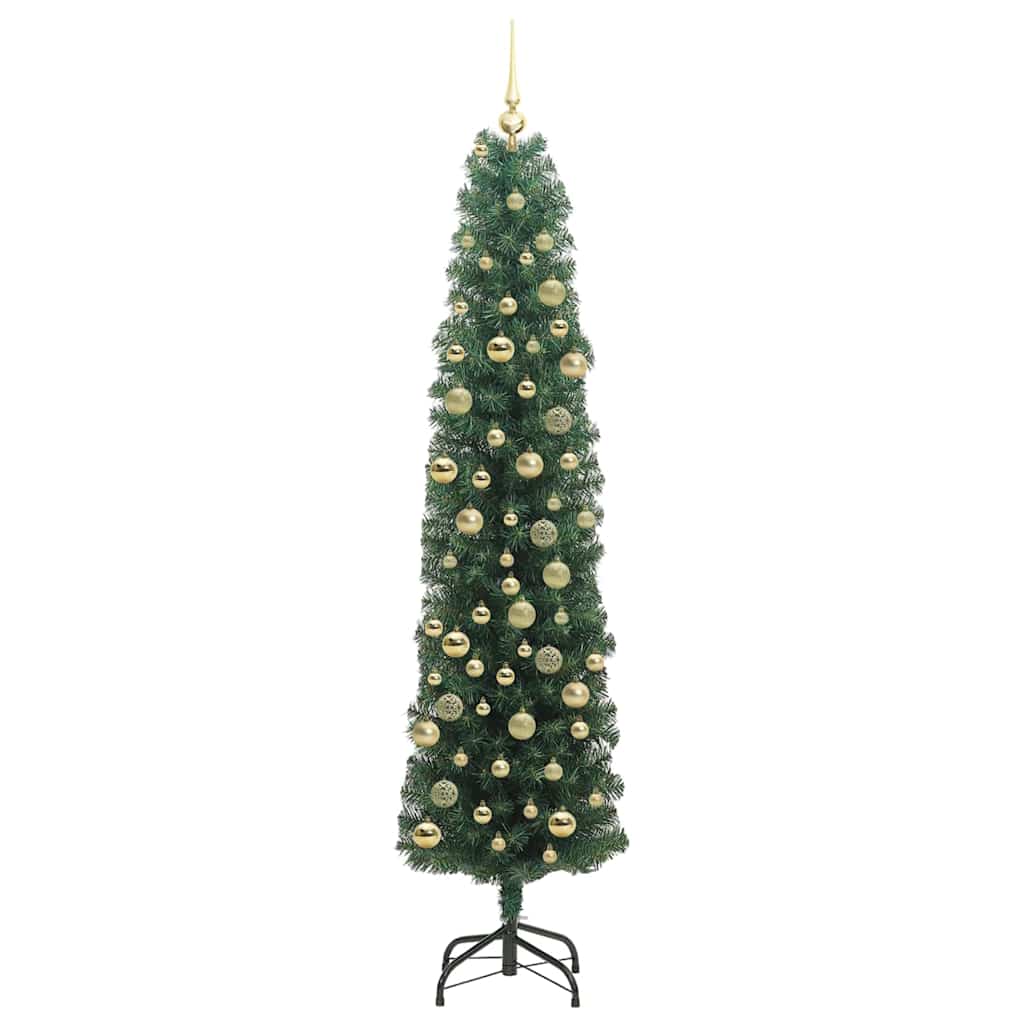 Dirbtinė Kalėdų eglutė Žalia 210 cm PVC, plienas ir plastikas