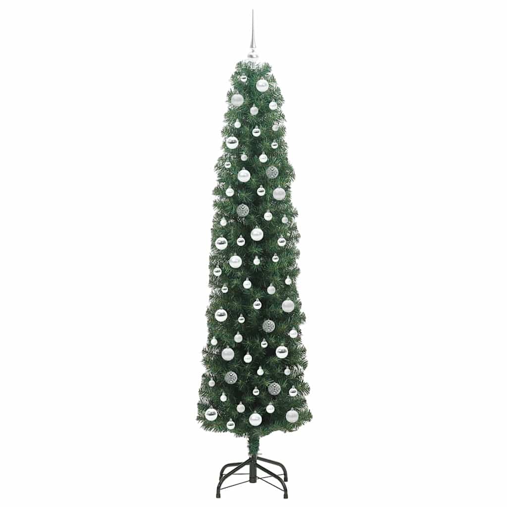 Dirbtinė Kalėdų eglutė Žalia 210 cm PVC, plienas ir plastikas