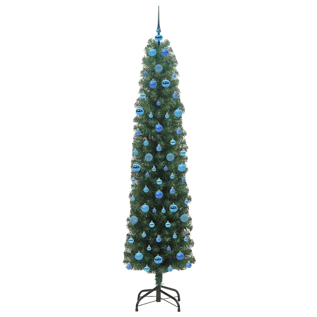 Dirbtinė Kalėdų eglutė Žalia 210 cm PVC, plienas ir plastikas