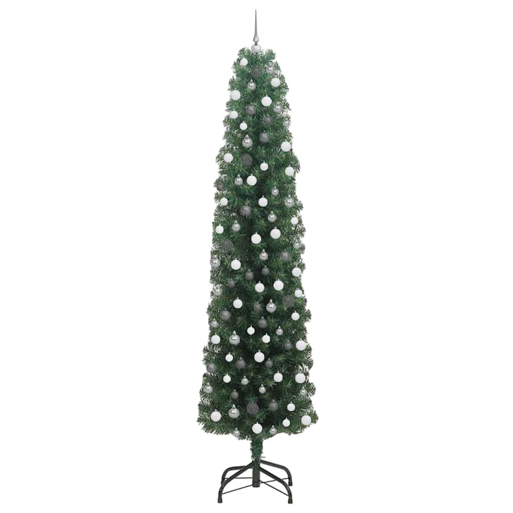 Dirbtinė Kalėdų eglutė Žalia 240 cm PVC, plienas ir plastikas
