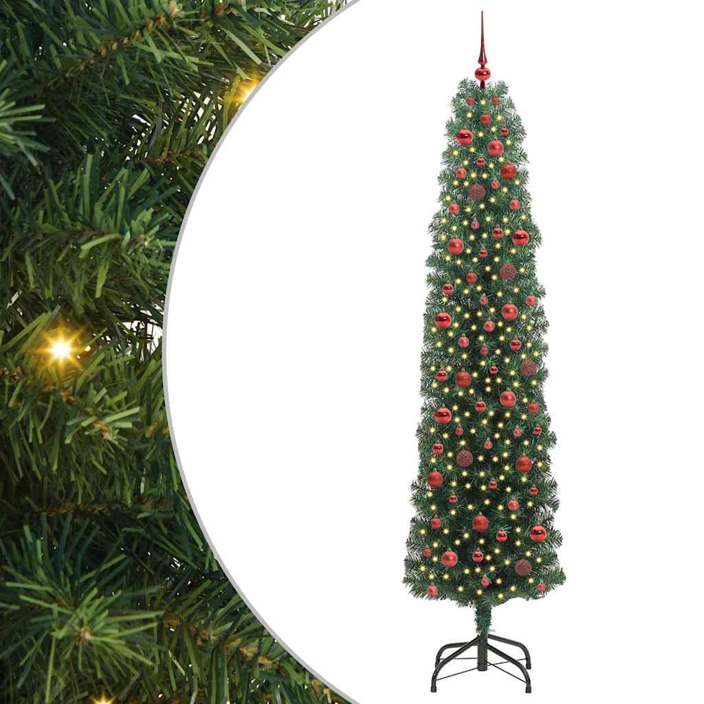 Dirbtinė Kalėdų eglutė Žalia 240 cm PVC, plienas ir plastikas