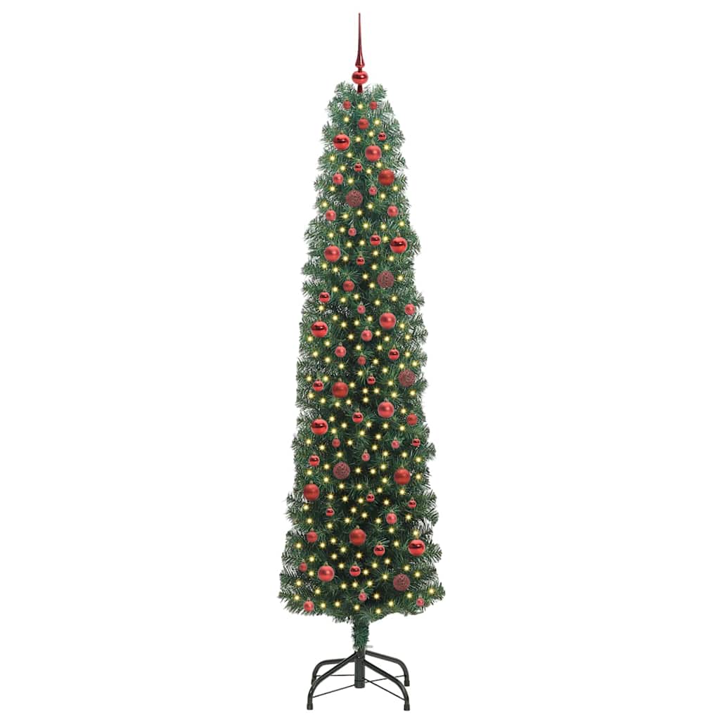 Dirbtinė Kalėdų eglutė Žalia 240 cm PVC, plienas ir plastikas