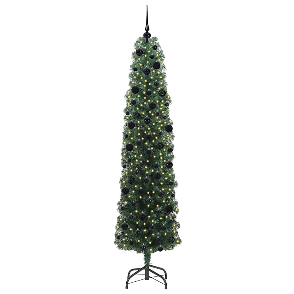 Dirbtinė Kalėdų eglutė Žalia 240 cm PVC, plienas ir plastikas