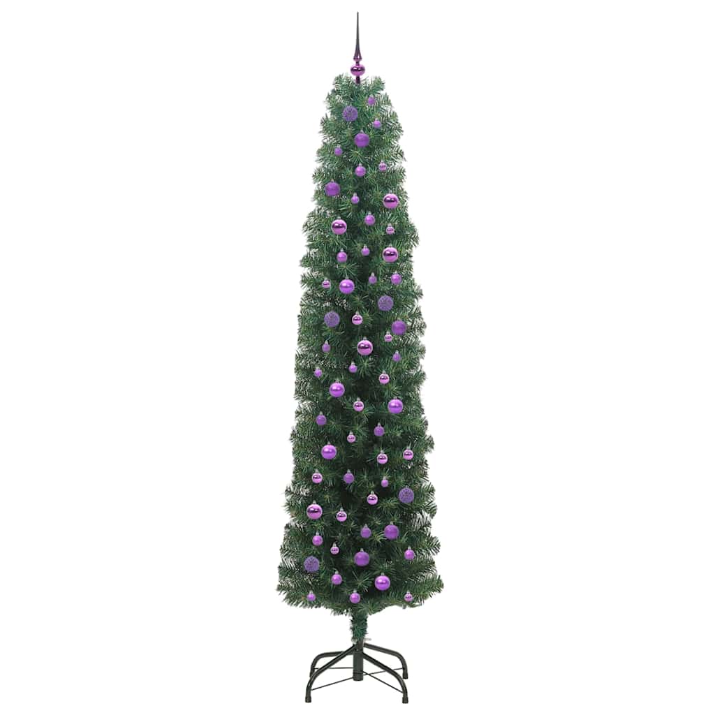 Mākslīgā Ziemassvētku eglīte Zaļa 240 cm PVC, tērauds un plastmasa