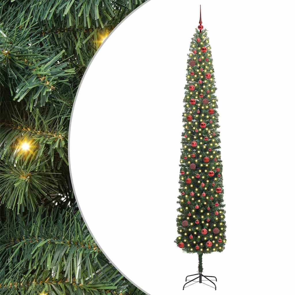 Dirbtinė Kalėdų eglutė Žalia 270 cm PVC, plienas ir plastikas
