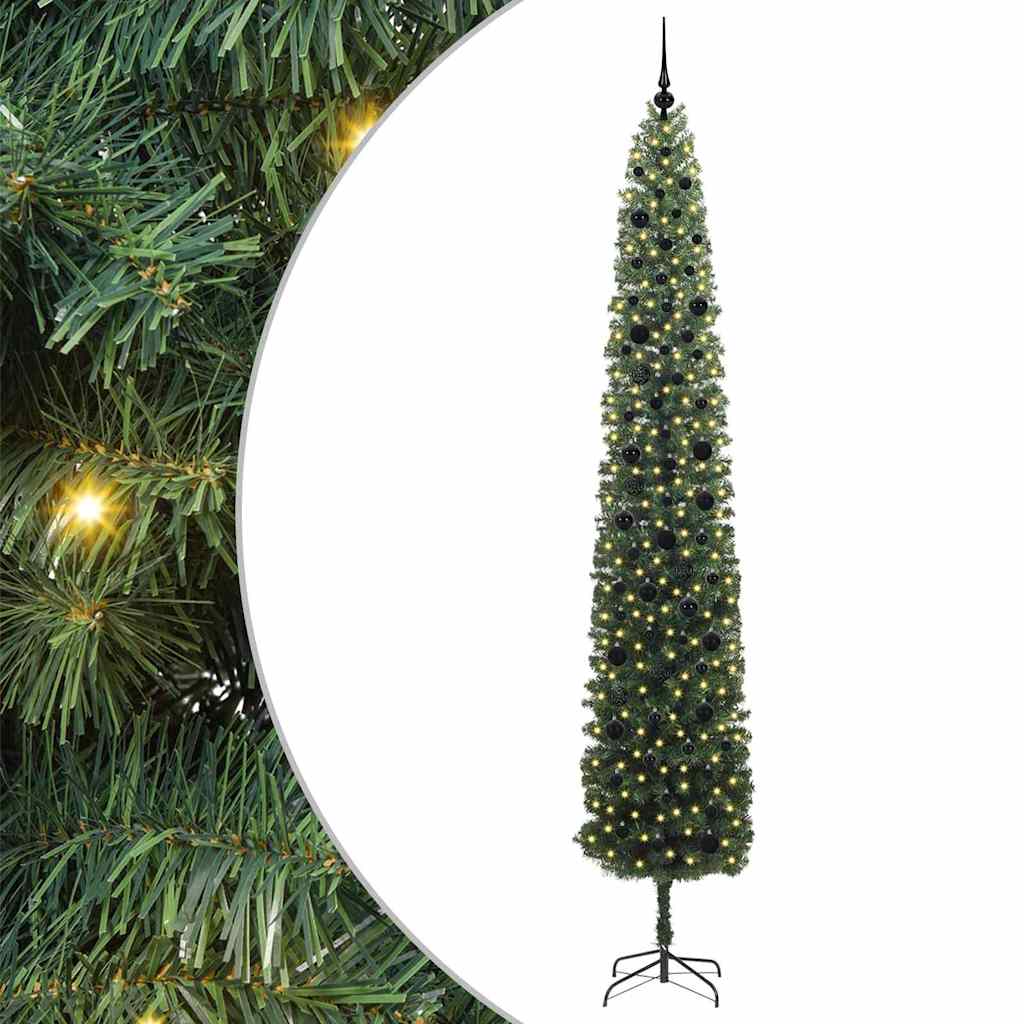 Dirbtinė Kalėdų eglutė Žalia 270 cm PVC, plienas ir plastikas