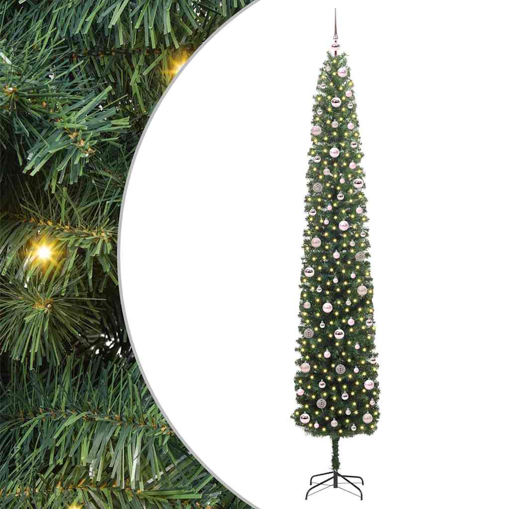 Dirbtinė Kalėdų eglutė Žalia 270 cm PVC, plienas ir plastikas