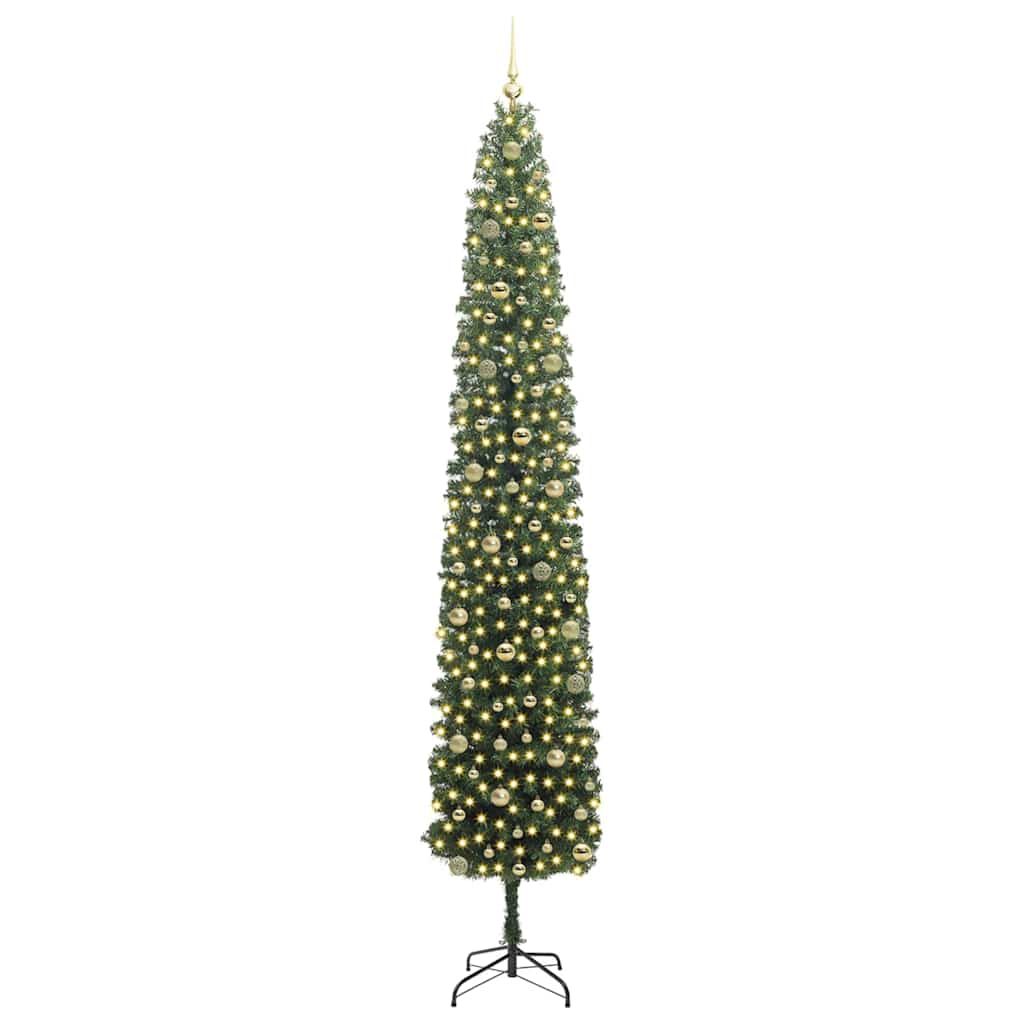 Dirbtinė Kalėdų eglutė Žalia 270 cm PVC, plienas ir plastikas