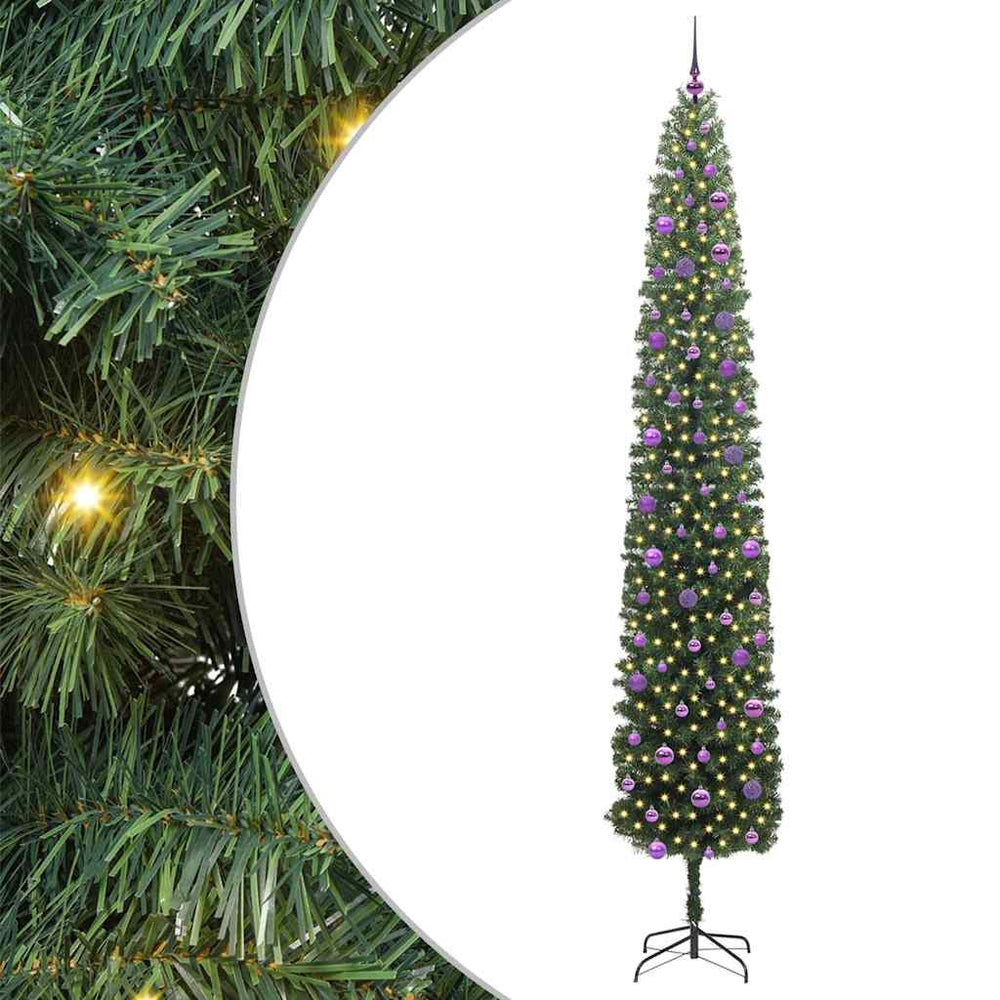 Dirbtinė Kalėdų eglutė Žalia 270 cm PVC, plienas ir plastikas