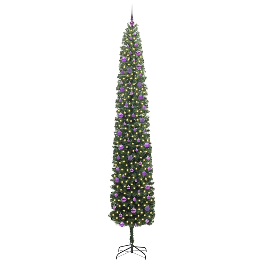 Dirbtinė Kalėdų eglutė Žalia 270 cm PVC, plienas ir plastikas