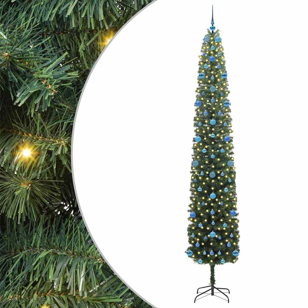 Dirbtinė Kalėdų eglutė Žalia 270 cm PVC, plienas ir plastikas