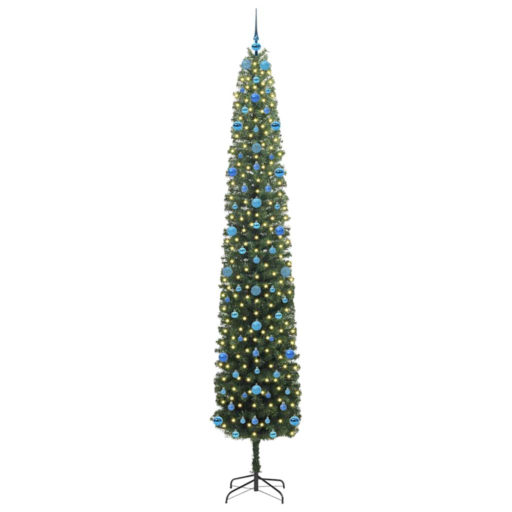 Dirbtinė Kalėdų eglutė Žalia 270 cm PVC, plienas ir plastikas